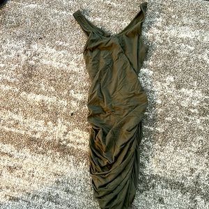 Express sz small ruched dress